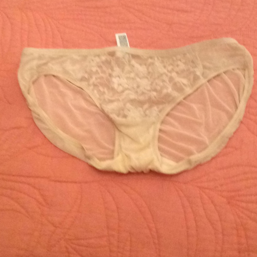 L NWOT DKNY Lacey sheer undies